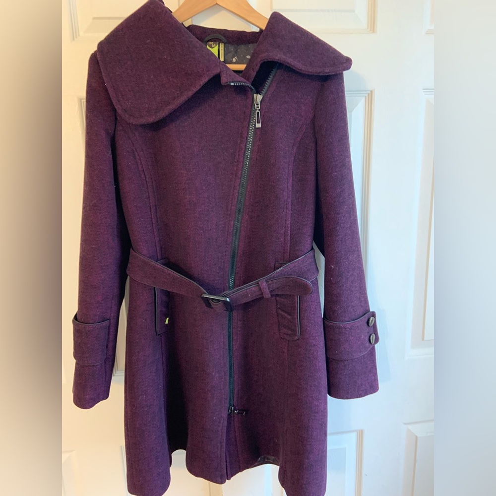 Soia & Kyo Purple Coat